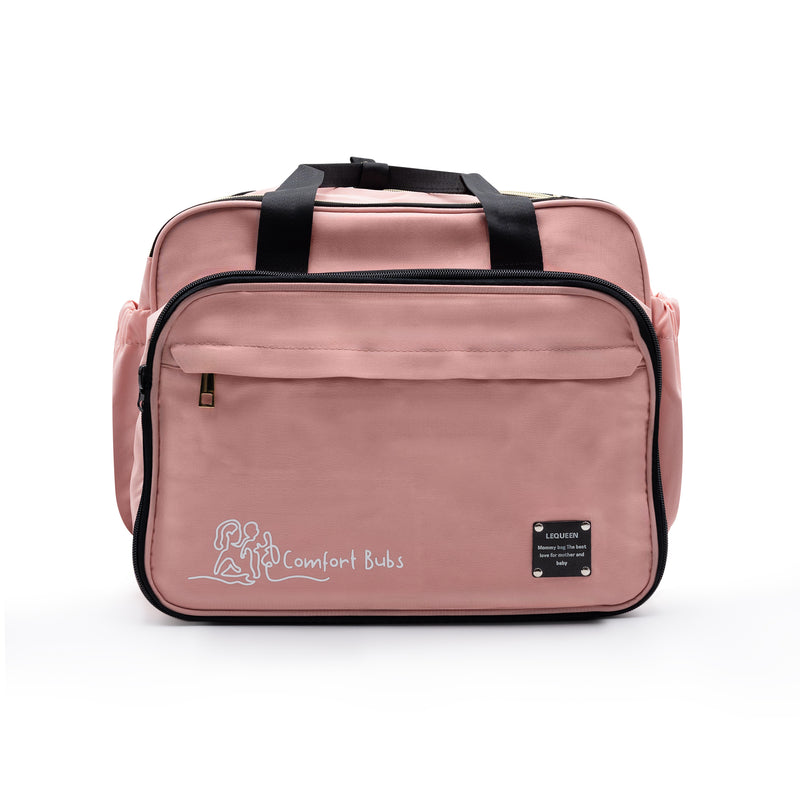 Baby Diaper Bags with Changing Station, Waterproof Large Capacity Diaper Bag with Crib