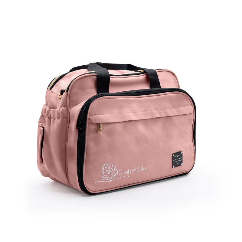 Baby Diaper Bags with Changing Station, Waterproof Large Capacity Diaper Bag with Crib