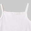 one singlet basic cut for girl white color