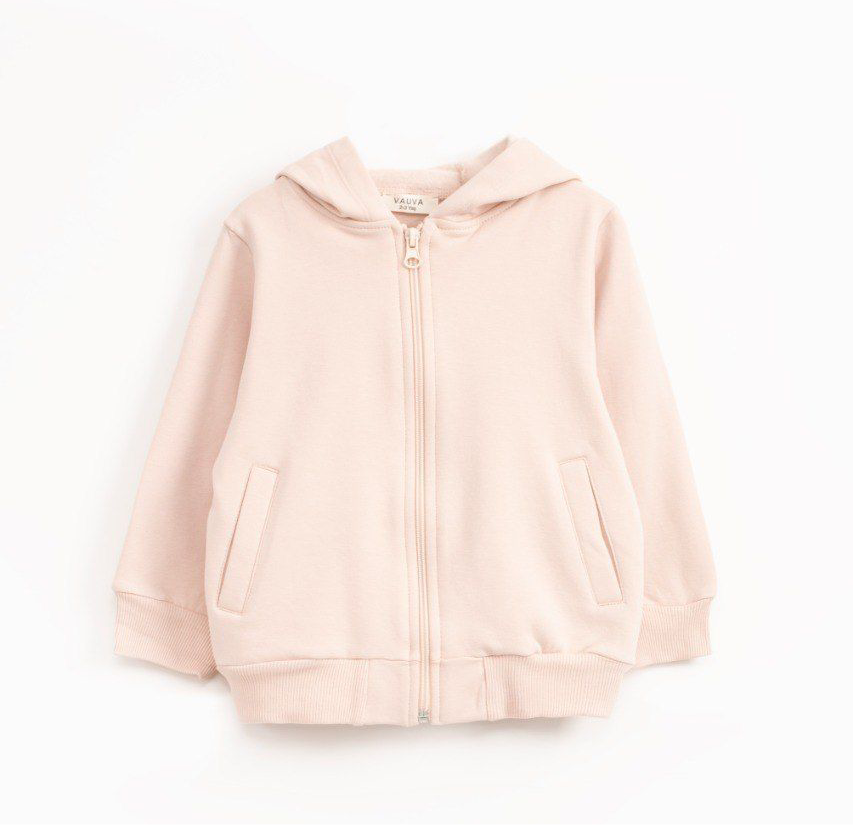 Baby Boy Girl Zip Up Hoodie Toddler Cotton Long Sleeve Hooded Sweatshirt jacket