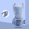 4 Positions Convertible Baby Carrier with Hip Seat, Adjustable Babywearing, Kangaroo Baby Carrier for Newborn and toddler