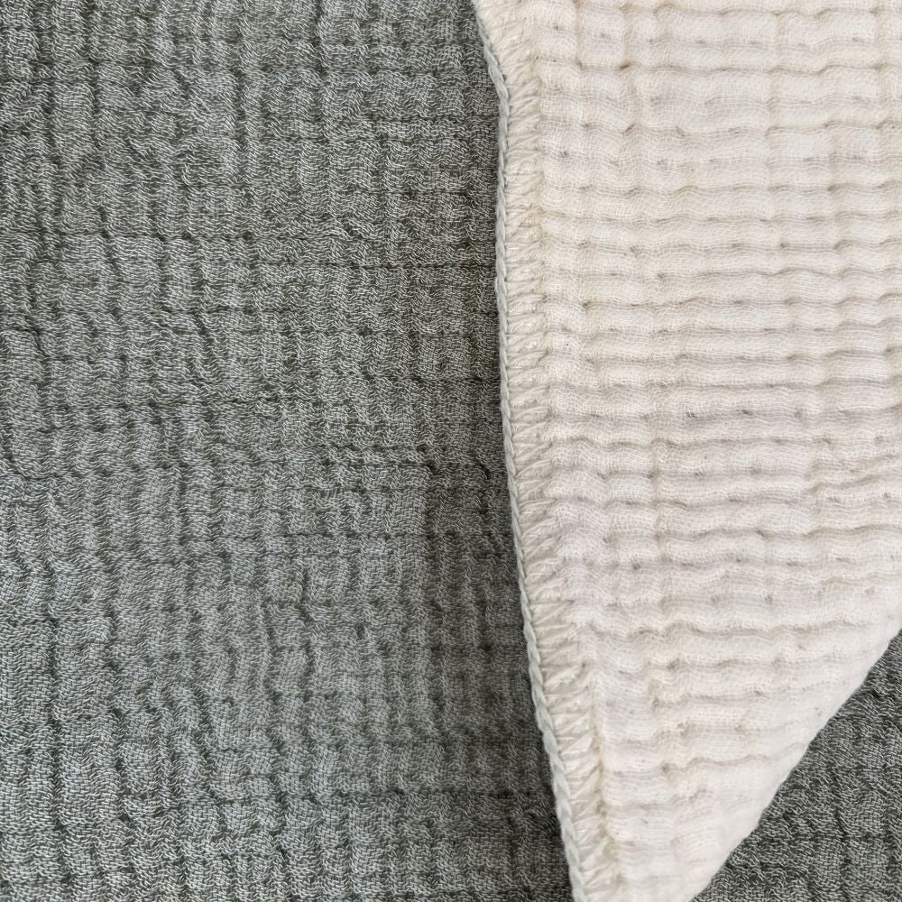 filled muslin blanket for baby