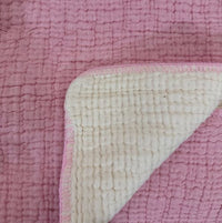 filled muslin blanket for baby