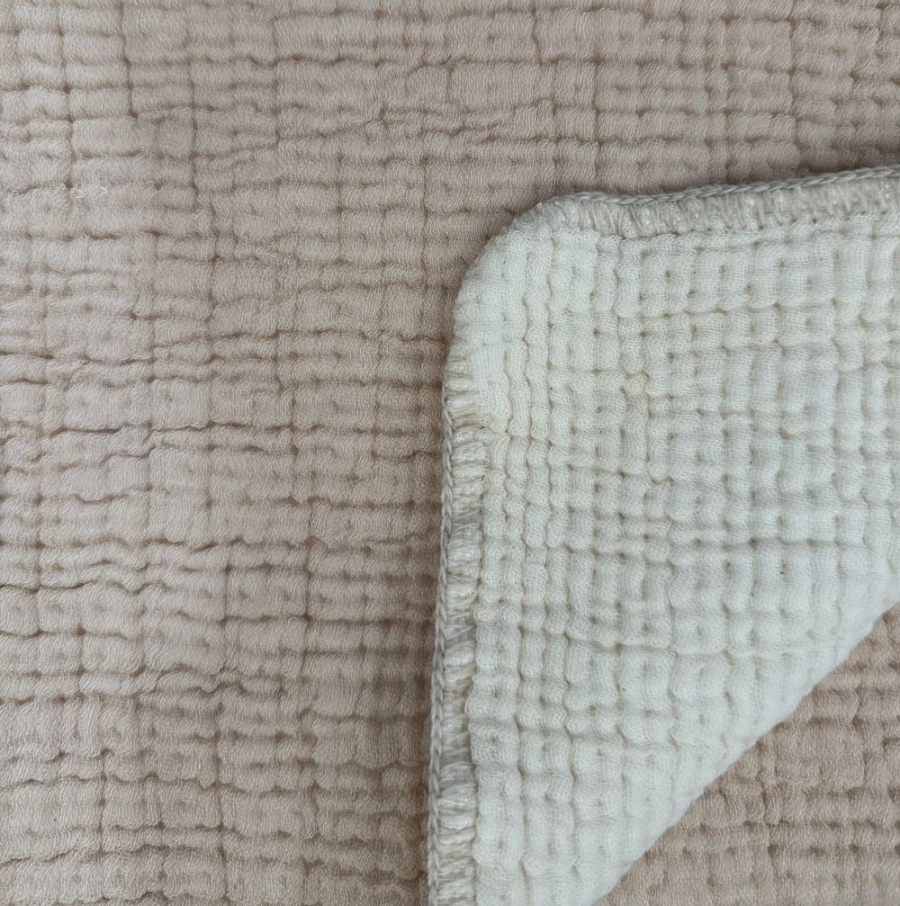 filled muslin blanket for baby