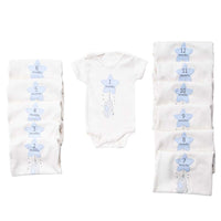 month bodysuit 12 pcs from  1 to 12 months