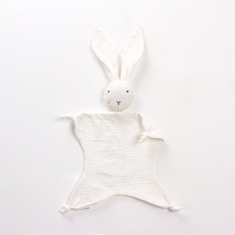 soft muslin sleep rabbit friend