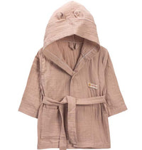 muslin bathrobe very soft for baby