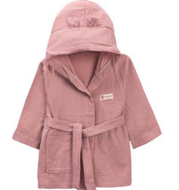 muslin bathrobe very soft for baby