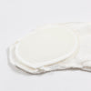 figured bath glove with sponge inside