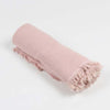 tasseled muslin soft blanket 90*90cm