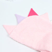 woven mini bathrobe set 2 pieces for baby girl
