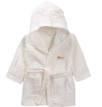 muslin bathrobe very soft for baby