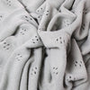 knitwear soft and light  blanket for baby  90*95cm