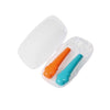 silicone spoon set with box for baby