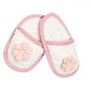 bathrobe set of 4 pieces flower for baby girl