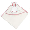 bathrobe set of 4 pieces rabbit for baby