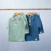 casual muslin set for boy