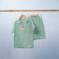casual muslin set for boy