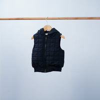 lightweight down puffer gilet sleeveless