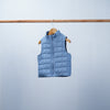 lightweight down puffer gilet sleeveless