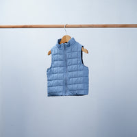 lightweight down puffer gilet sleeveless
