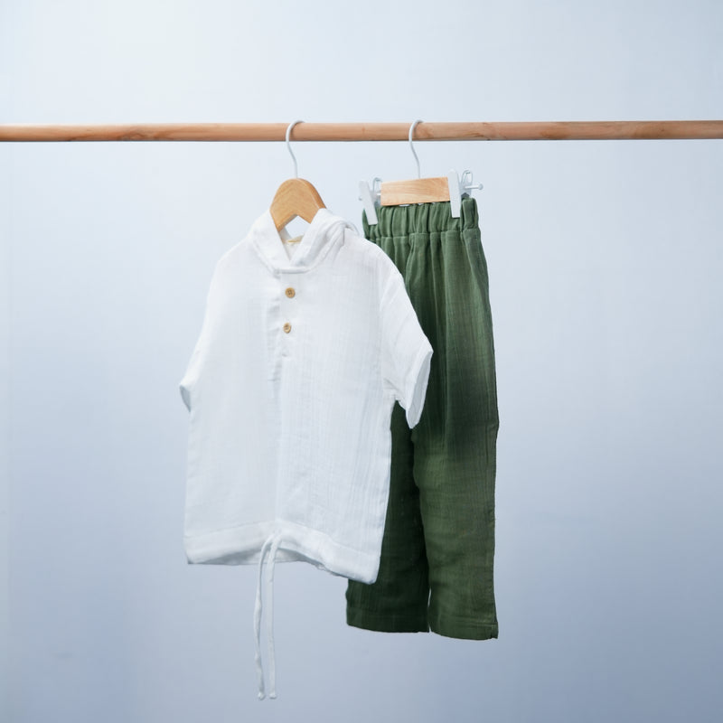 muslin outfit for boy
