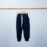 long joggers with elasticated  waist