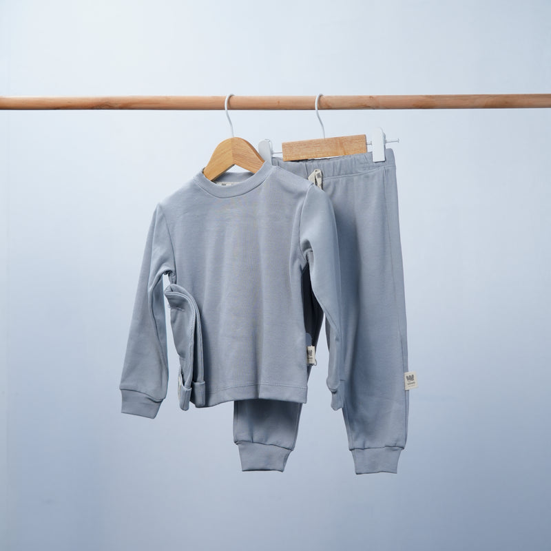 3PCS set unisex cotton sleepsuit
