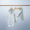 set of 4 pieces organic cotton Panda style
