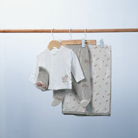 4 PCS newborn set with swaddle