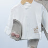 4 PCS newborn set with swaddle
