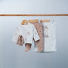 set of 4pcs new born cotton beige panda