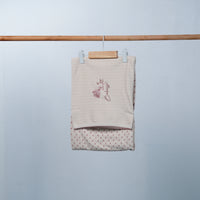 double face cotton blanket for baby girl