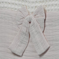 Organic elegant blanket for baby girl