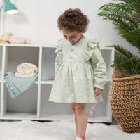 long sleeve baby girl dress