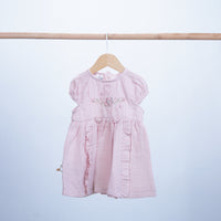 soft and light cotton dress for baby girl floral