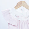 baby girl romper with collar neck cotton