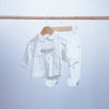 cotton long sleeve pyjamas set for baby girl