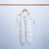 2 pieces salopette set palm design cotton for baby boy