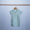 comfortable cotton summer romper for baby short sleeve