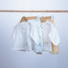 set of 2 pieces muslin light shirt and pant for baby boy