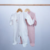 baby girl cotton overall long sleeve flower design