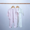 cotton baby overall long sleeve with hair band