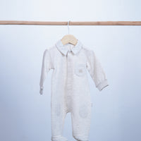 baby boy cotton overall with pocket