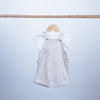summer cotton salopette for baby boy