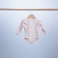 pack of 2 pieces bodysuits for baby girl long sleeve
