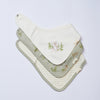 pack of 3 bibs for teething unisex baby
