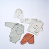 premature baby set of 4 pieces duck design