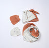 cotton baby bibs duck 2 pcs