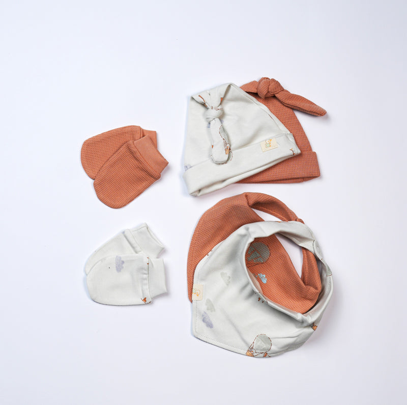 cotton baby bibs duck 2 pcs